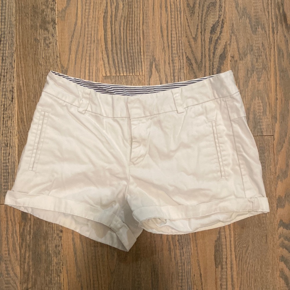 White Shorts Size 2